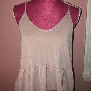 Light pink tank top
